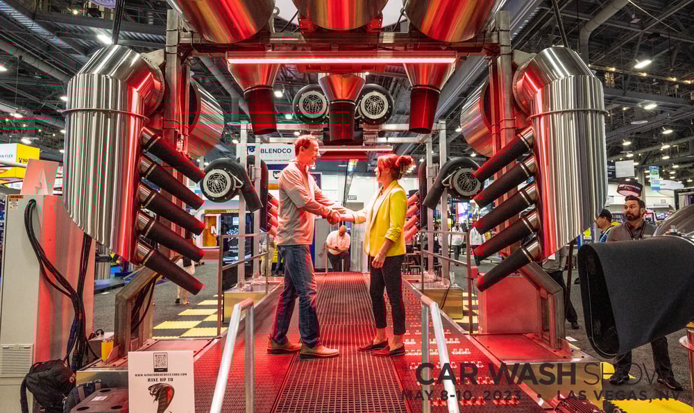 Networking on The Show floor