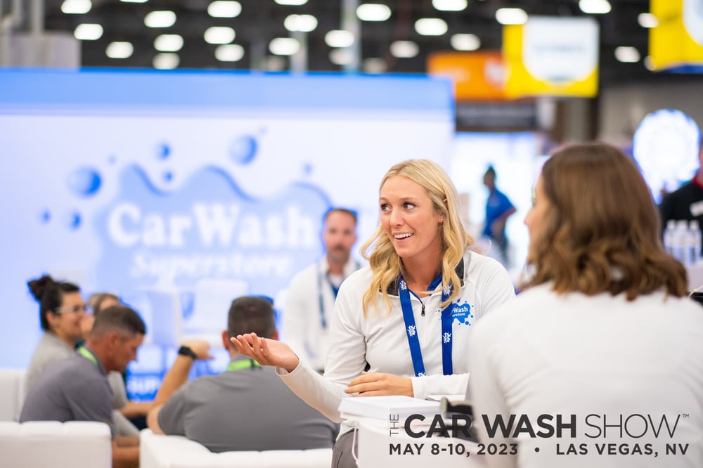 Networking on The Show floor