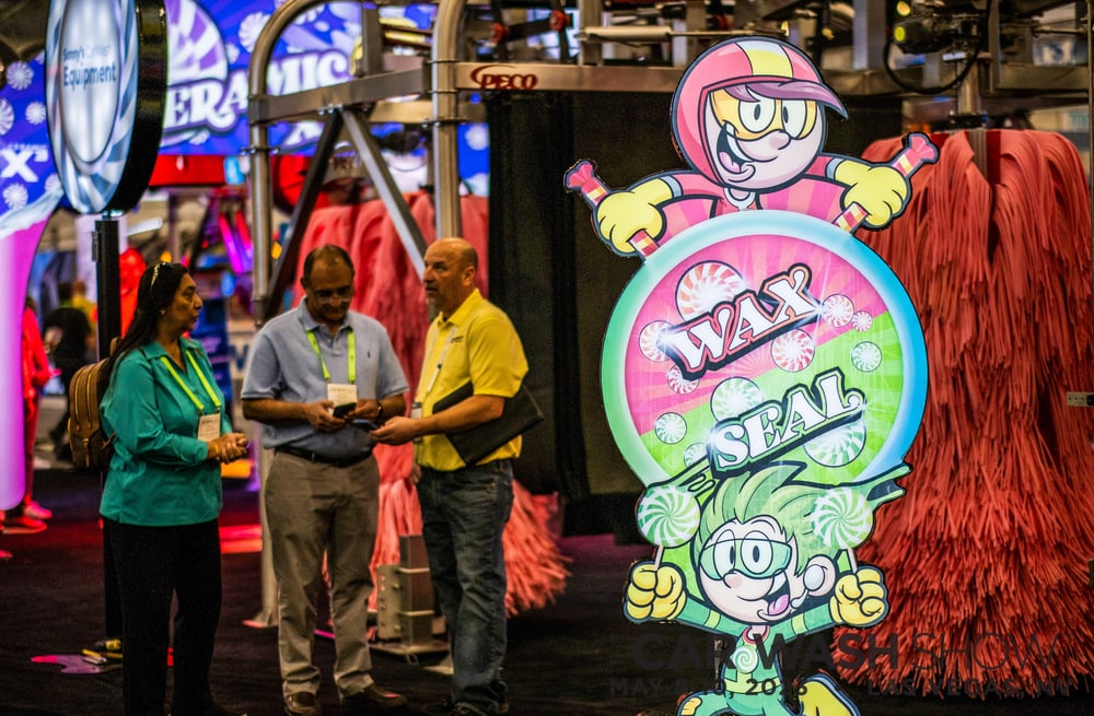 Networking on The Show floor